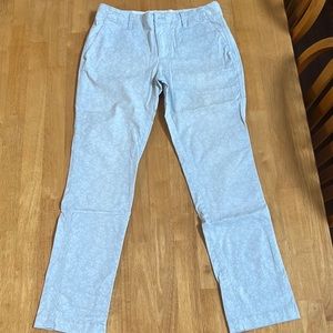 Gap light blue/white pants. Size 2.
